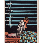 tarot hôm nay Nhân Mã (23/11 - 21/12) 9 of Swords (9 Kiếm)