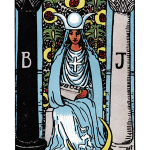 tarot hôm nay Sư Tử (23/07 - 22/08) The High Priestess (Nữ tư tế)
