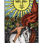 tarot hôm nay Bảo Bình The Sun (Mặt trời)