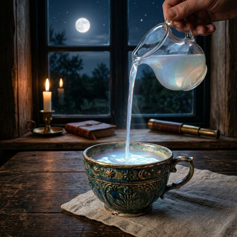 biểu tượng bài tarot - Chiếc cốc tình yêu đong đầy ánh sáng dịu dàng của tâm hồn