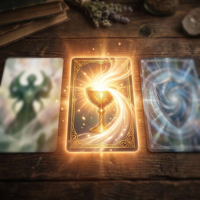 Trải bài tarot 3 lá: Bí quyết xoa dịu quá khứ của mình 2 trải bài tarot 3 lá - Trải bài tarot trung tâm rực sáng