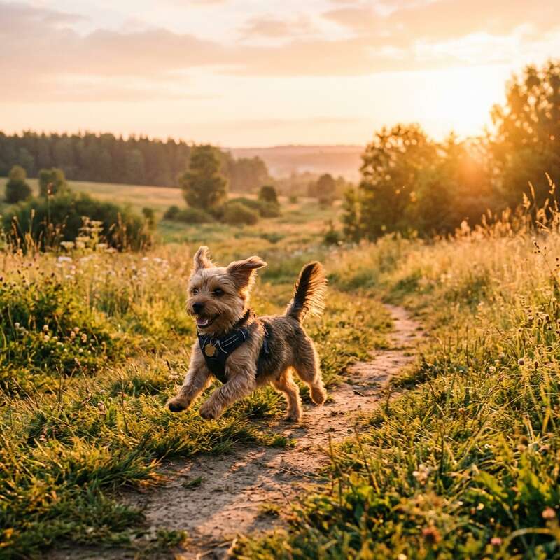 ý nghĩa lá the fool - Chú chó hân hoan đón nắng mai