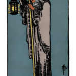 tarot hôm nay Cự Giải (22/06 - 22/07) The Hermit (Ẩn sĩ)