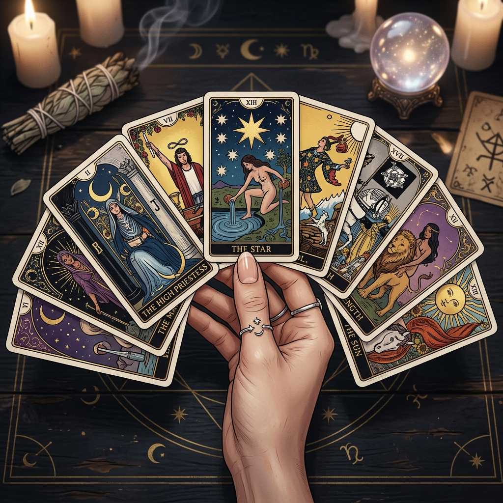tarot random - Hình ảnh minh họa