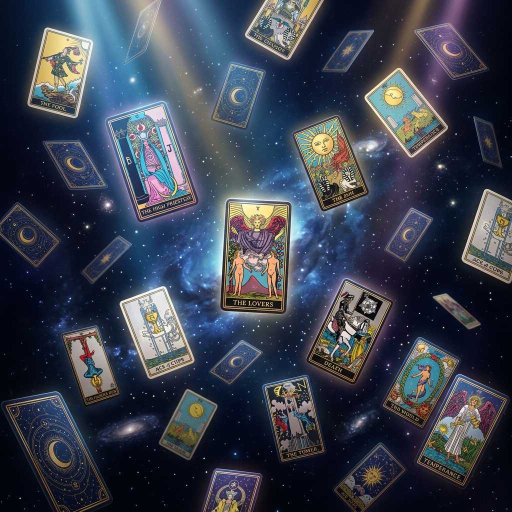 Năng lượng chữa lành từ tarot random