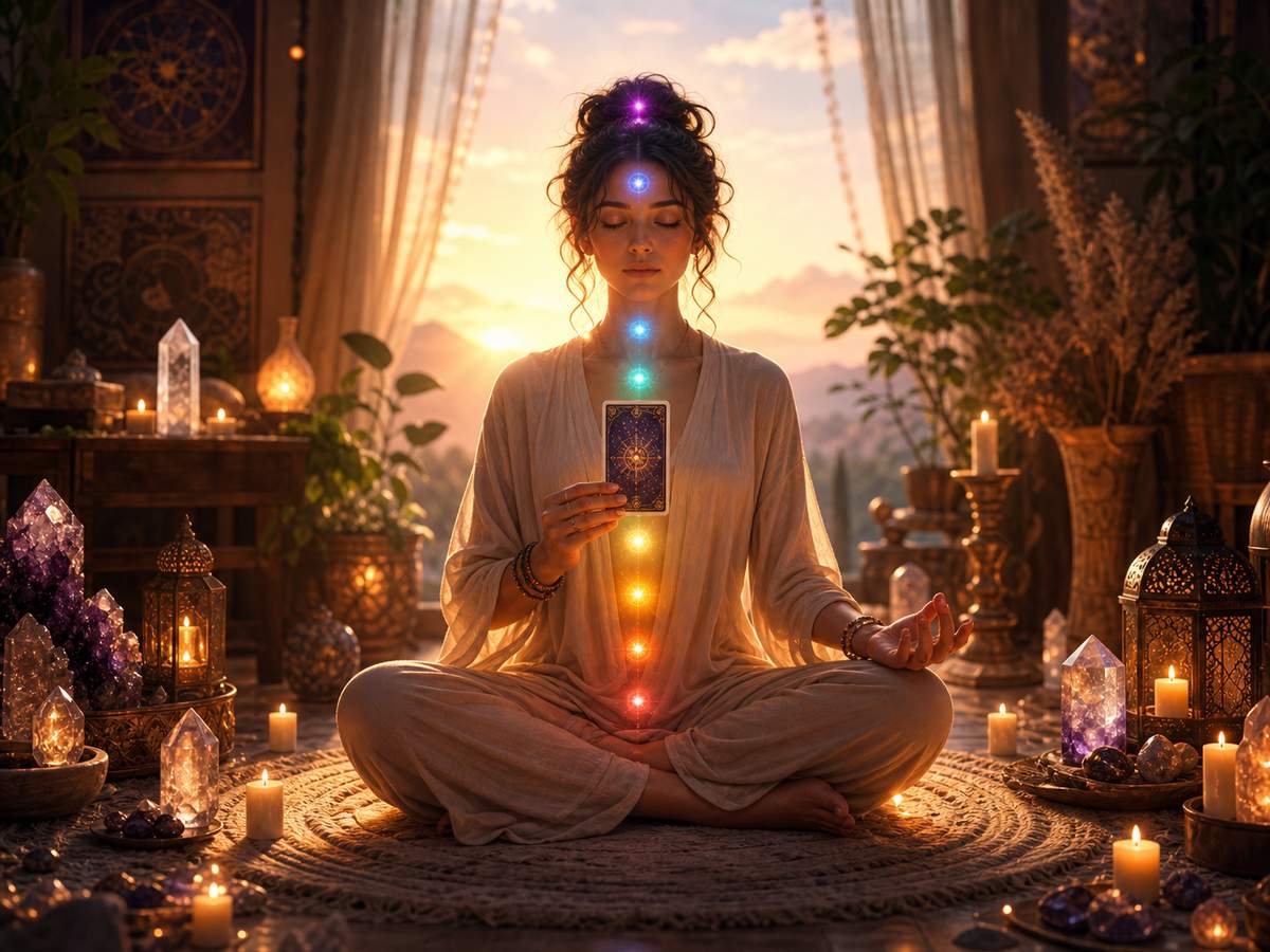 Năng lượng chữa lành từ thiền cùng luân xa