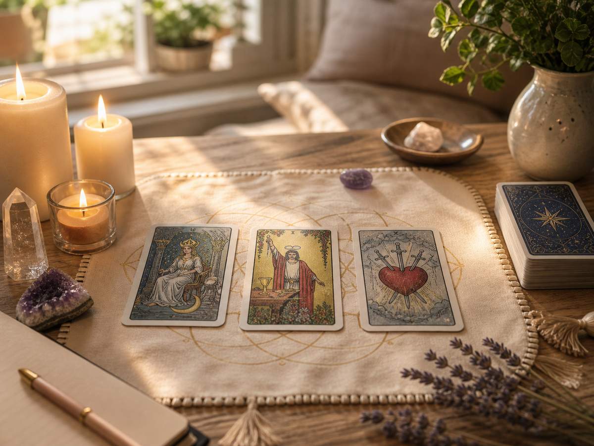 Năng lượng chữa lành từ cách xem tarot tại nhà