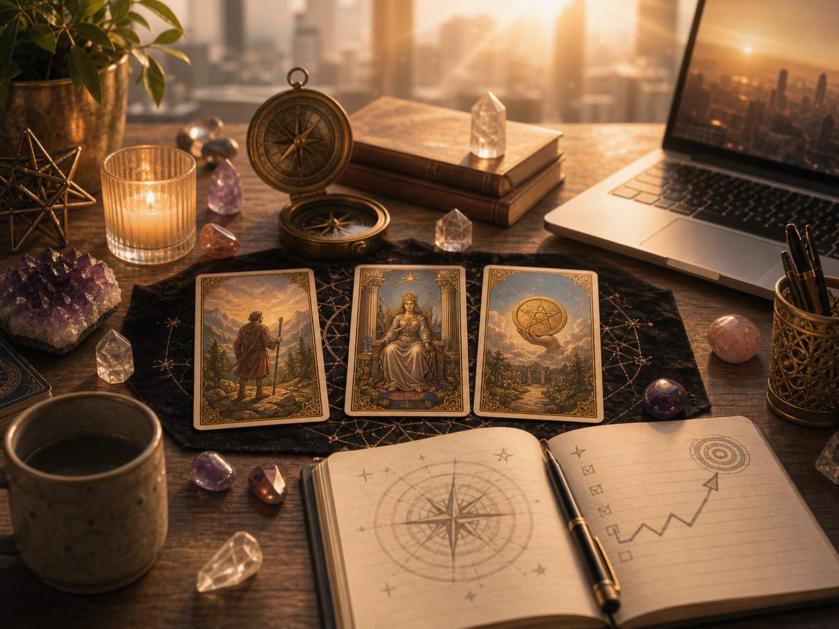tarot sự nghiệp - Hình ảnh minh họa