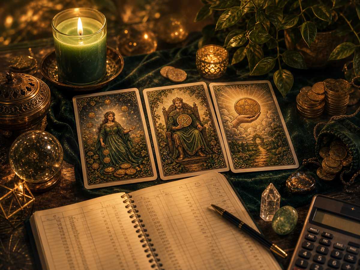 tarot tài chính - Hình ảnh minh họa