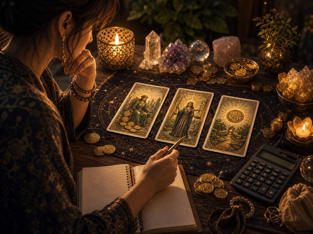 Năng lượng chữa lành từ tarot tài chính
