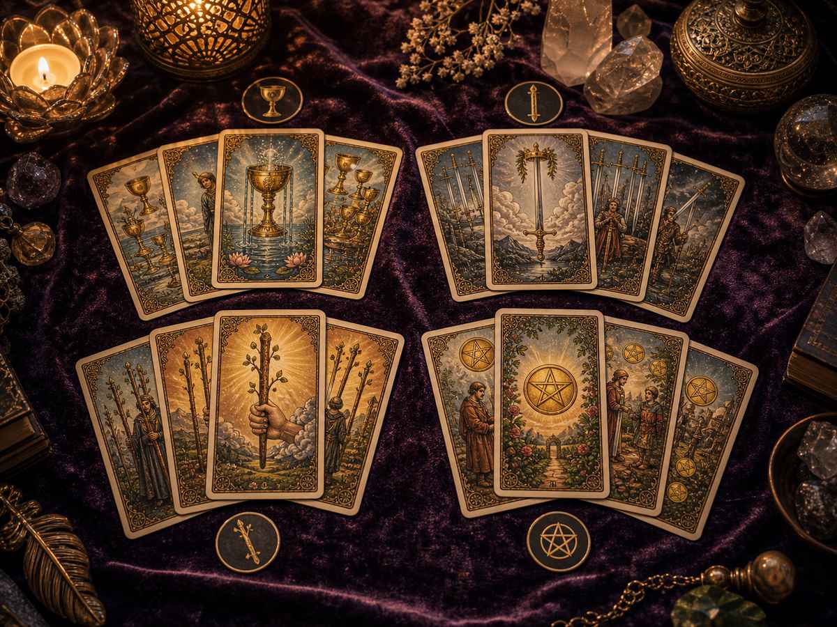 minor arcana - Hình ảnh minh họa
