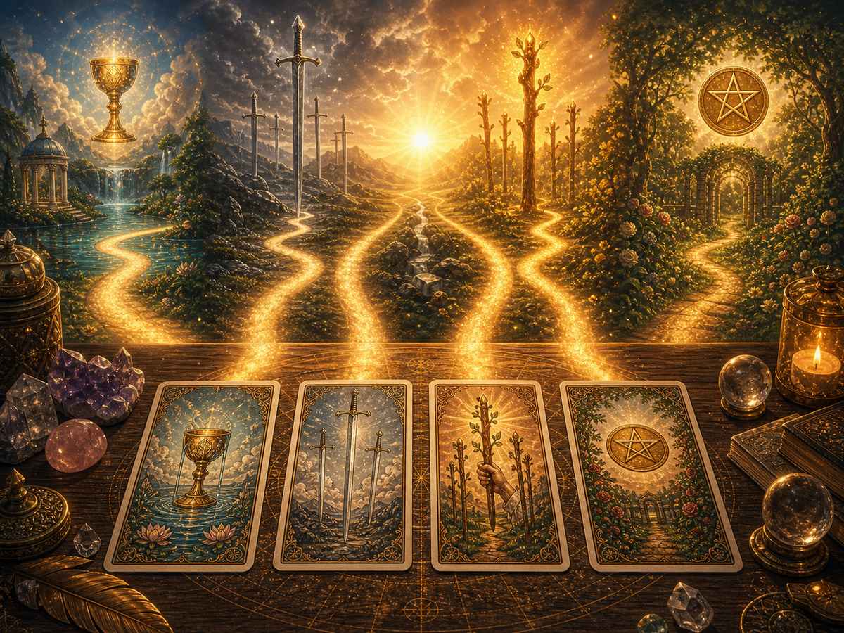 Giải mã minor arcana qua lăng kính tâm linh