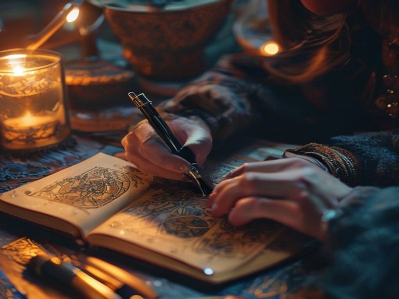 Cách giải mã tarot: Mình tự kết nối với trực giác 1 cách giải mã tarot - Hình ảnh minh họa