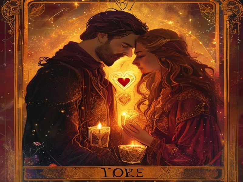 the lovers tarot - Hình ảnh minh họa